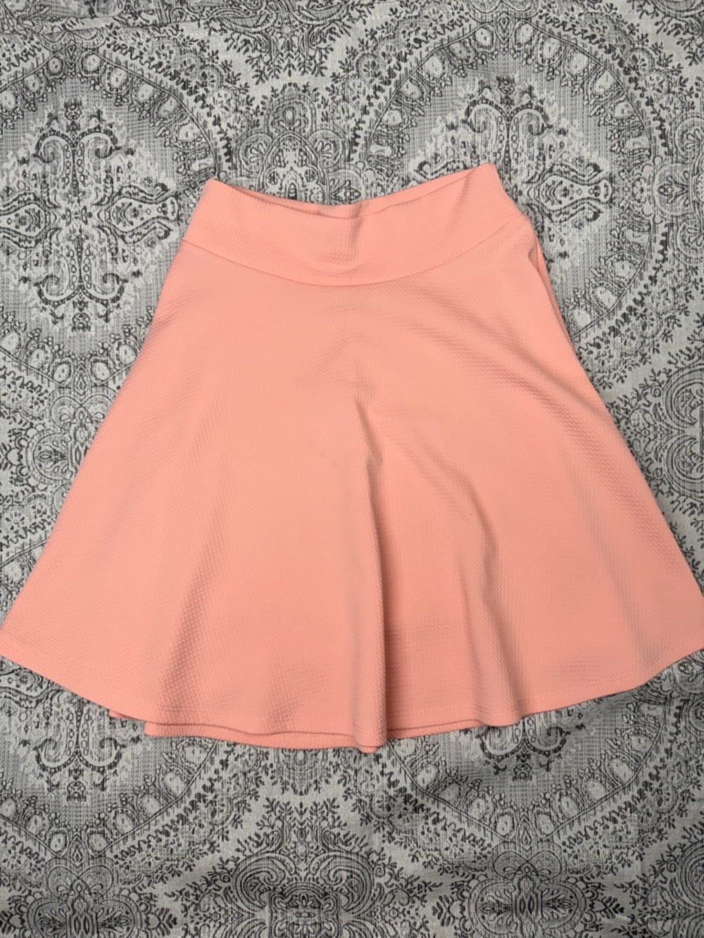 SOPRANO Coral Pink Circle Skater Skirt - Size 0